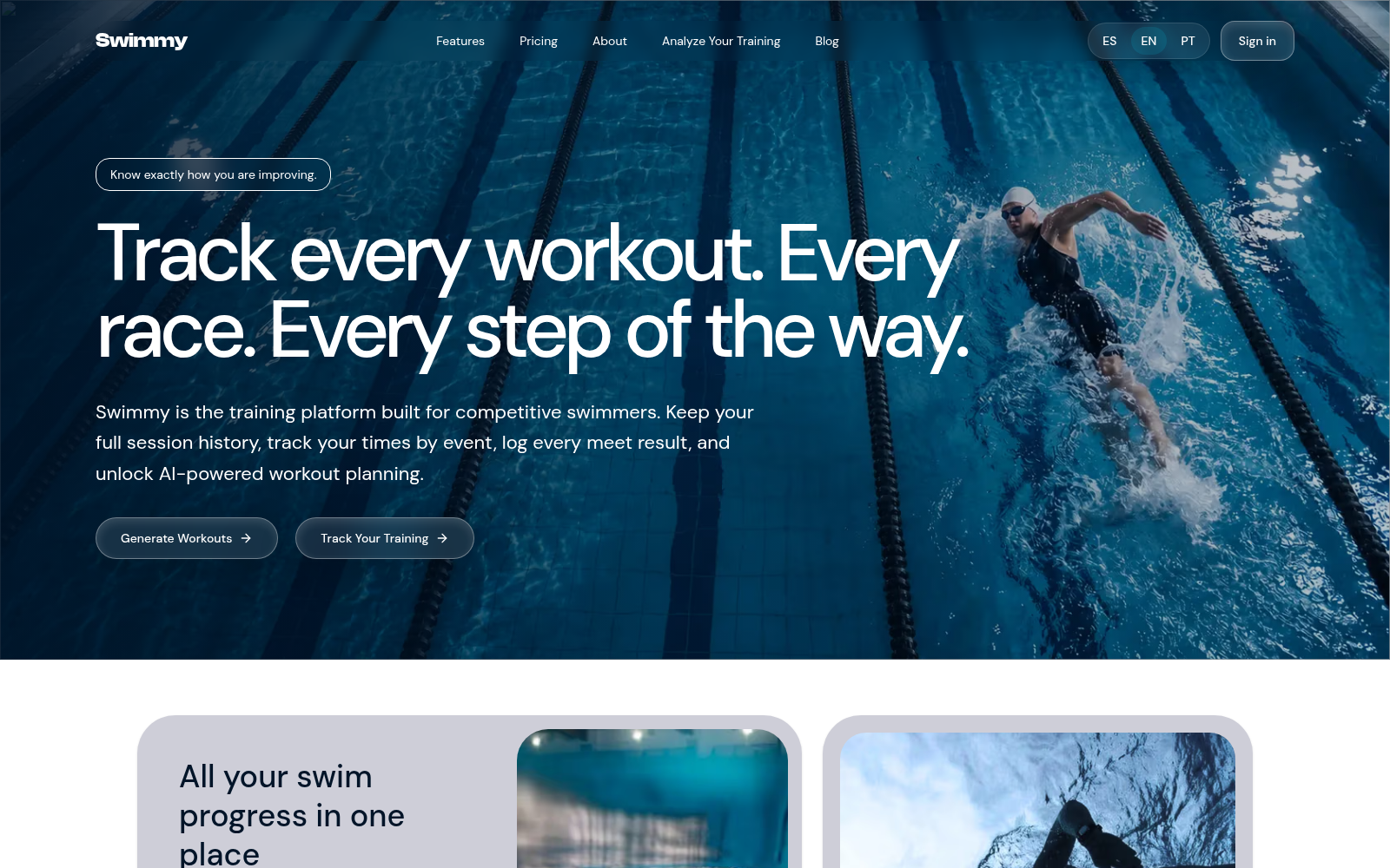 Swimmy - AI Swim Training Platform